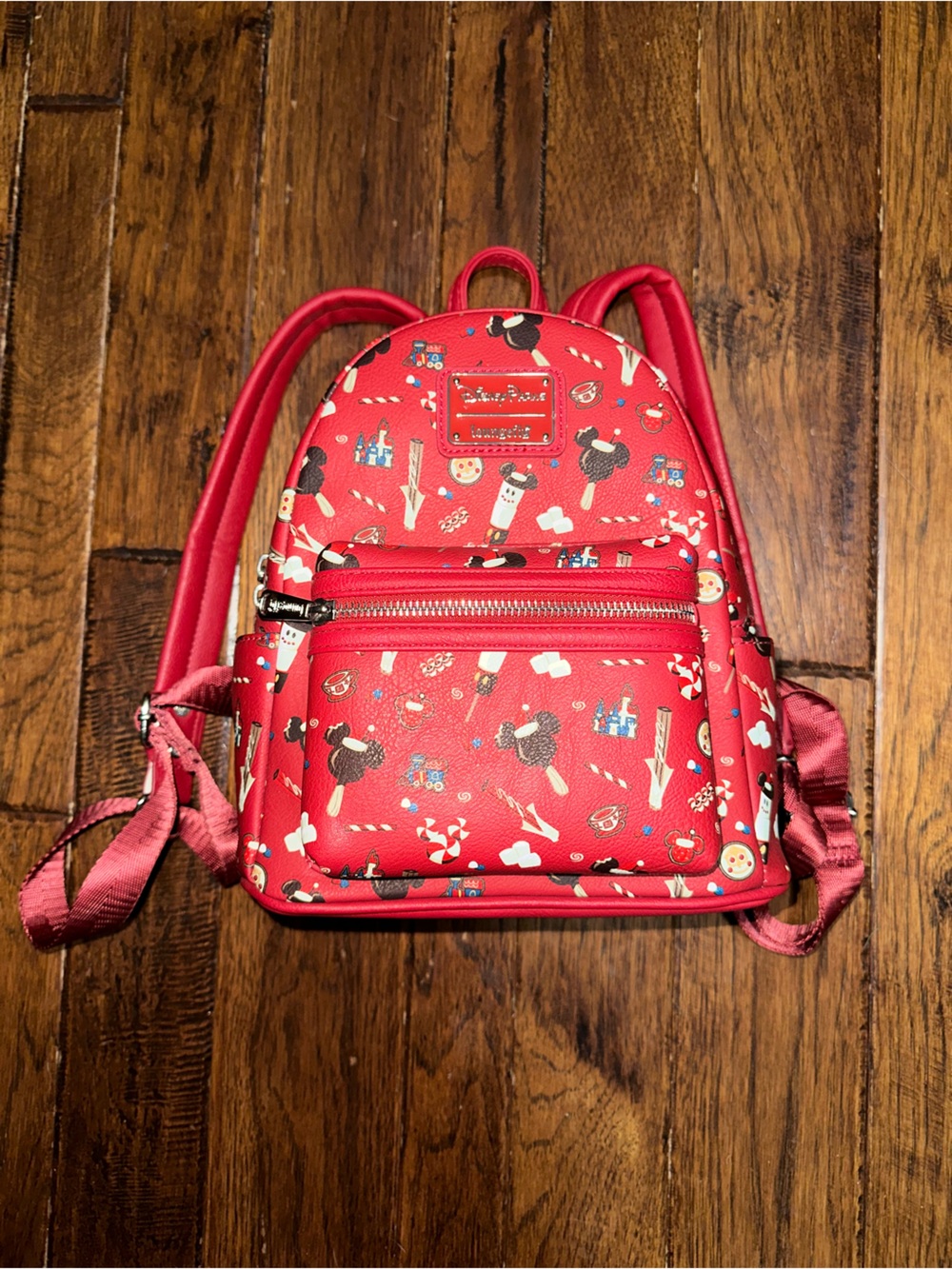 NWOT Disney Parks Loungefly Christmas Snacks mini backpack from 2021